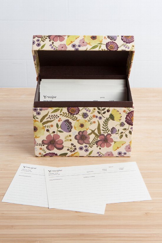 Provisions Recipe Box